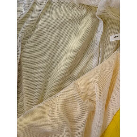 Solid & Striped Men’s Size XXL Classic Citron Yellow Striped Swim Trunks NWT - Picture 4 of 5